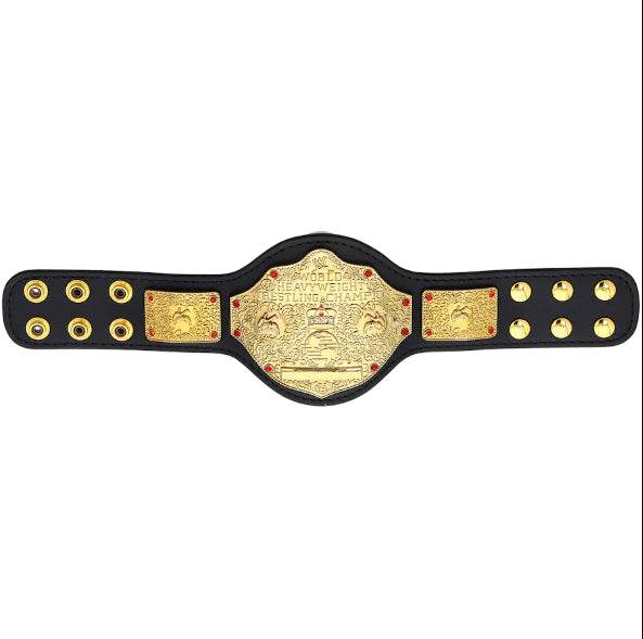 WWE Big Gold World Heavyweight Championship Mini Inspired Collectible Title Belt - photo 1 of 1 | Brex International