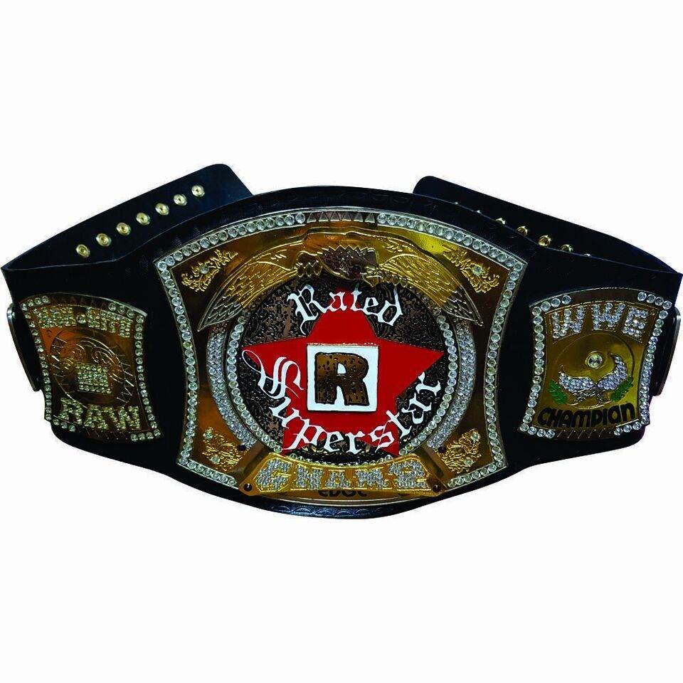 WWE Edge R Rated Championship Inspired Collectible Title Belt - photo 7 of 7 | Brex International