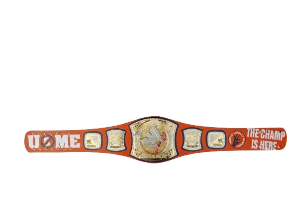 WWE John Cena Signature Series Orange Spinner Championship Inspired Belt - photo 4 of 4 | Brex International