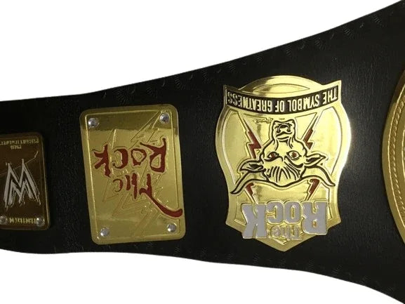 WWE Rock Brahma Bull Wrestling Championship Inspired Belt - photo 6 of 6 | Brex International