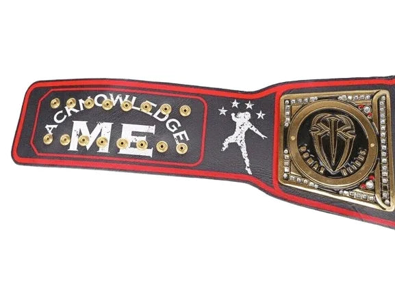 WWE Roman Reigns Championship Inspired Collectible Title Belt - photo 6 of 6 | Brex International