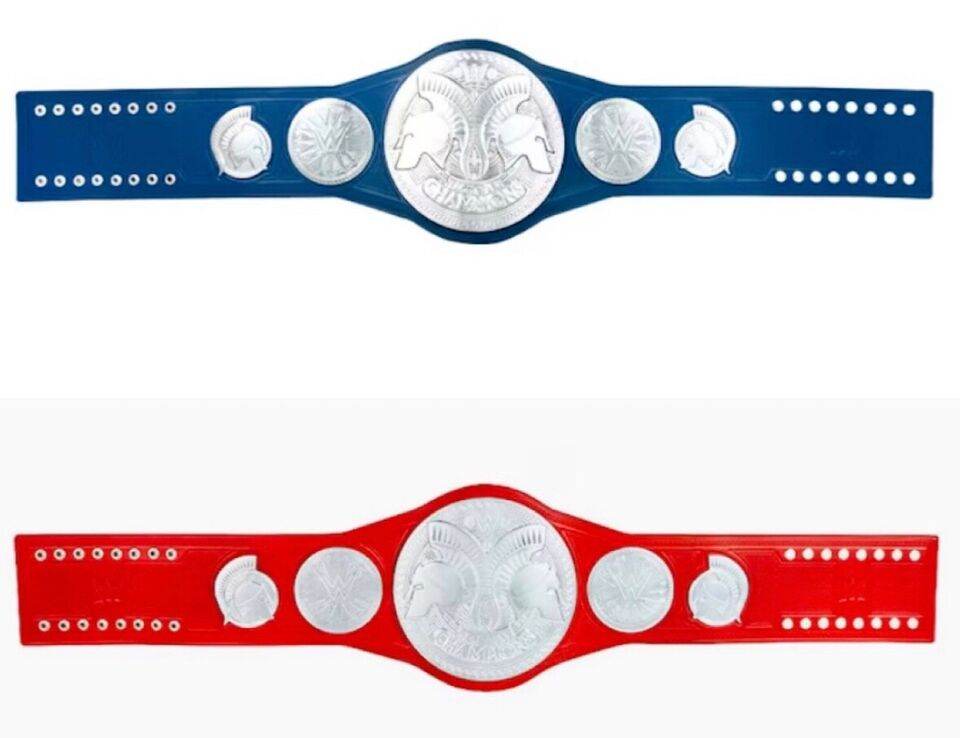 WWE Tag Team Championship Inspired Belts Set - photo 3 of 3 | Brex International