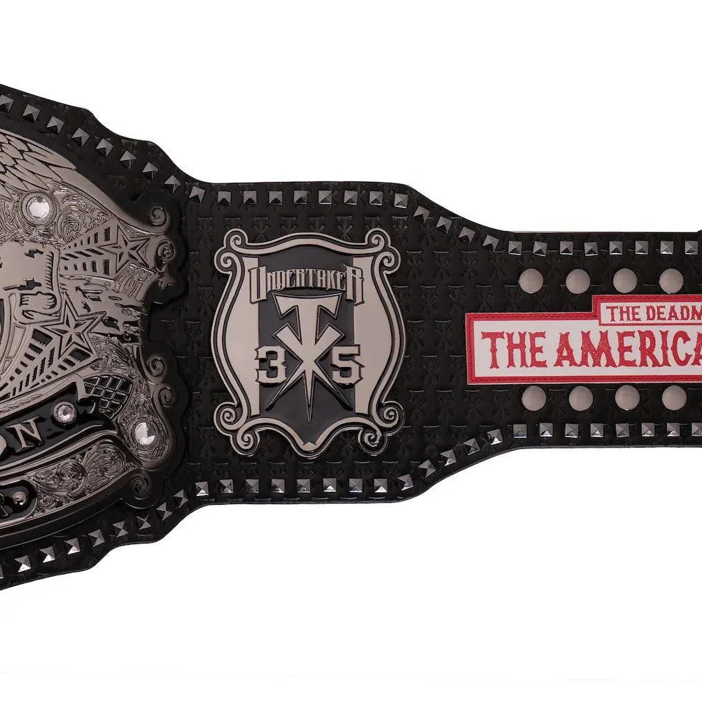 WWE The Undertaker 35 Years American Badass Signature Series Inspired Belt - photo 8 of 8 | Brex International