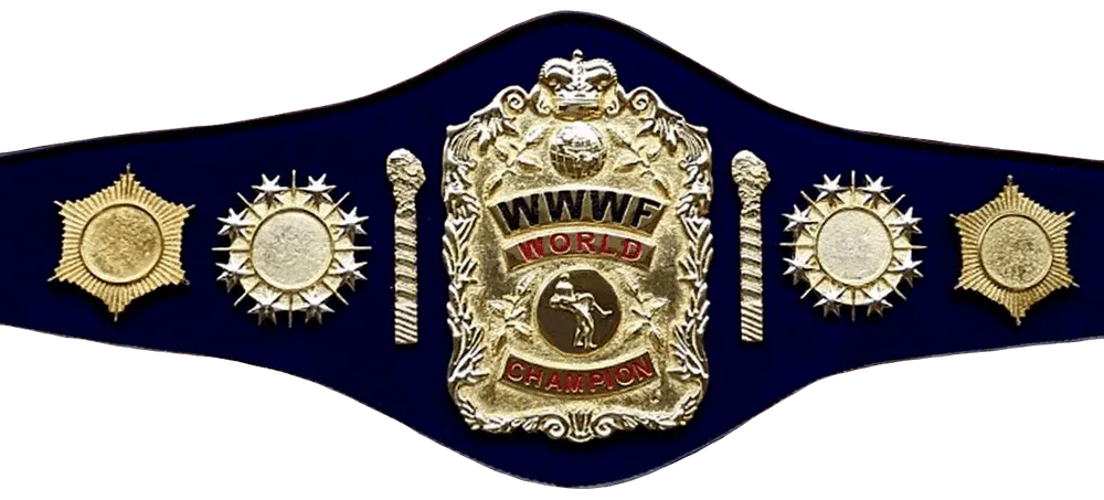 WWWF World Heavyweight Championship Inspired Belt, Old Belts - photo 1 of 1 | Brex International