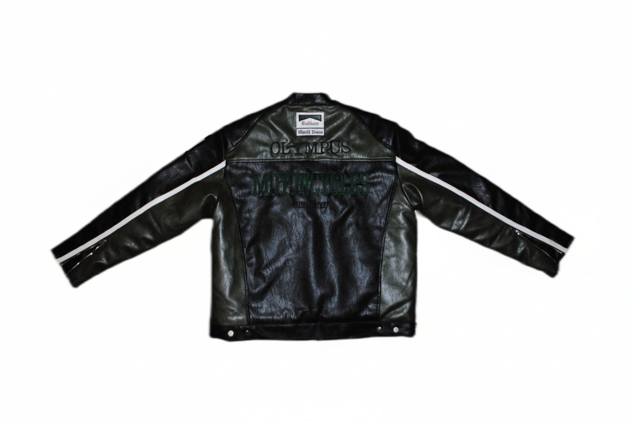 Ferrari Emerald Leather Jacket
