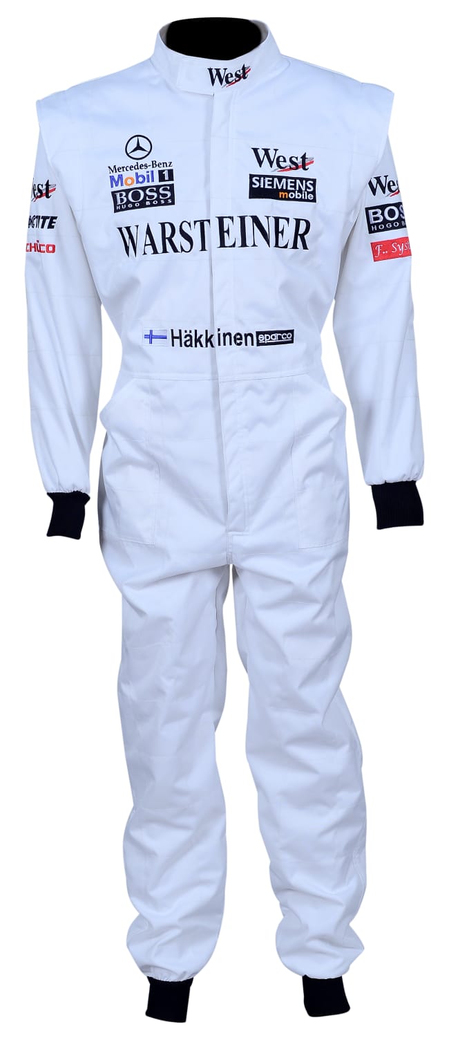 Mika Häkkinen 2000 Official Race Spec Race Suit | Brex International