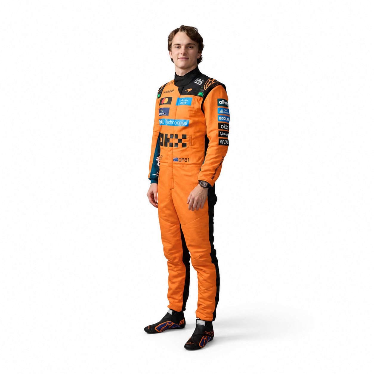 Oscar Piastri 2026 F1 Race Suit Replica – McLaren | Brex International