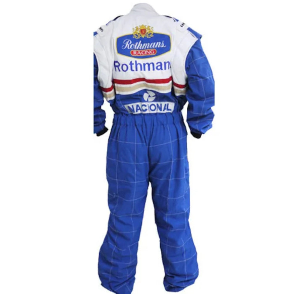 Ayrton Senna F1 Embroidered Racing Suit | Brex International