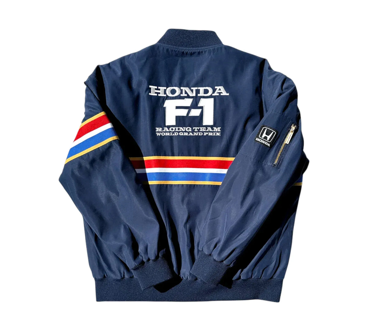 Brex 1986 Honda Formula 1 Team Blue Aviator Softshell Jacket - racing jacket, view 2 | Brex International