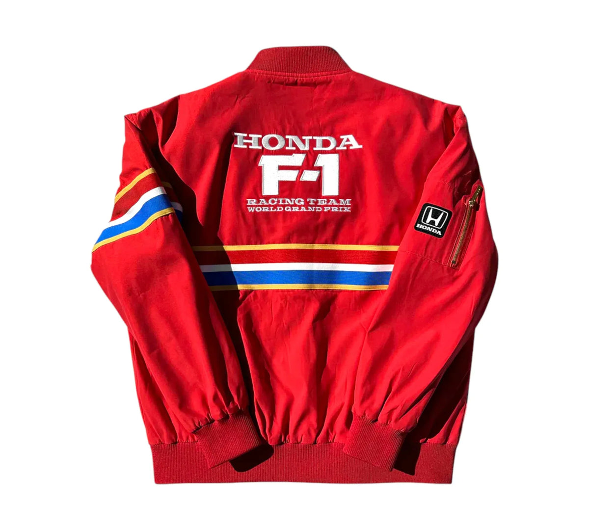 Brex 1986 Honda Formula 1 Team Red Aviator Jacket - racing jacket, view 2 | Brex International