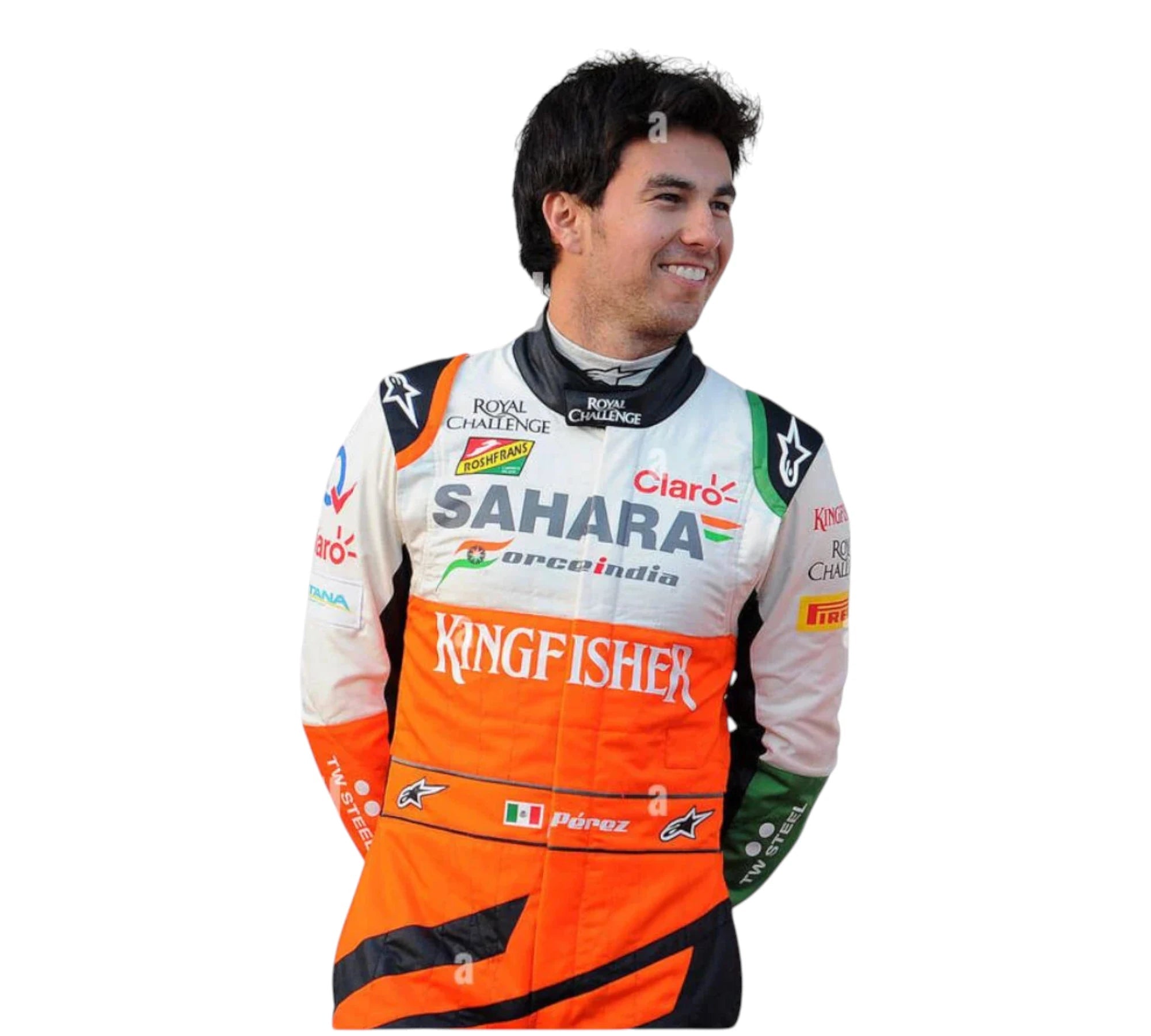 2014 Sergio Perez India at Australian GP F1 Race Suit