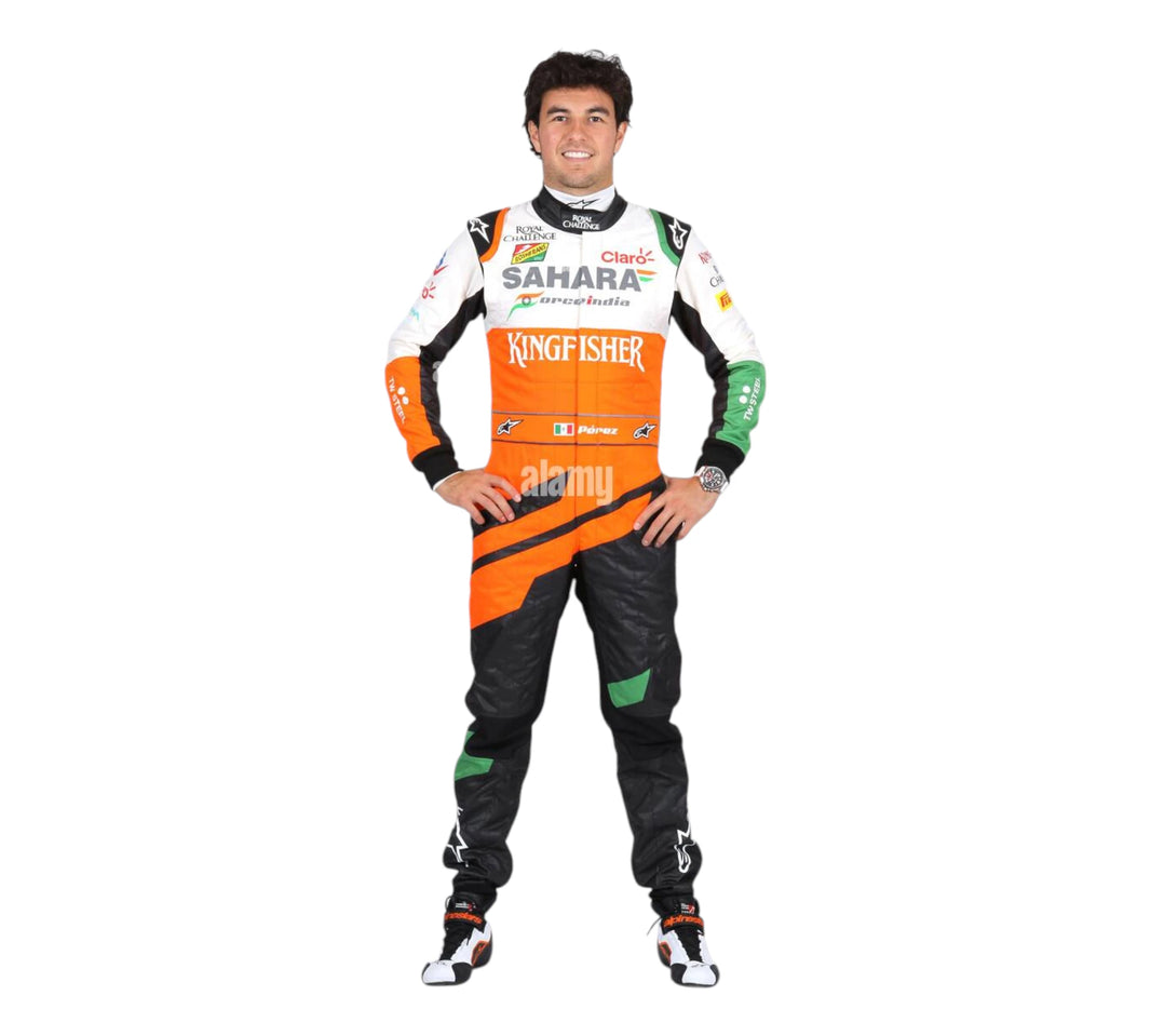 2014 Sergio Perez India at Australian GP F1 Race Suit
