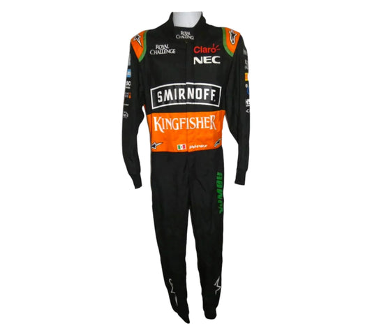 2015 Sergio Perez Force India F1 Race Suit Embroidery
