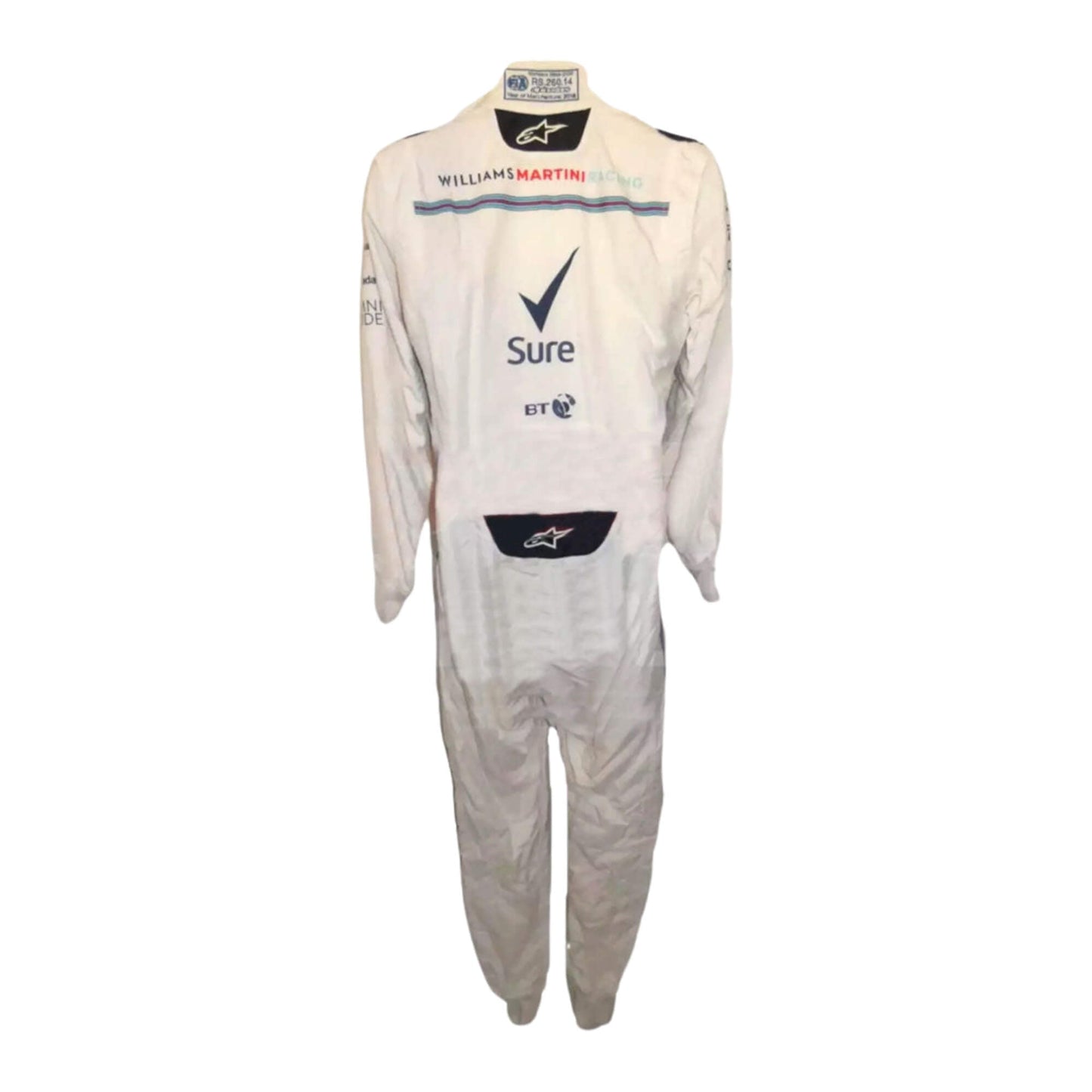 2018 Lance Stroll F1 Racing Suit | Brex International