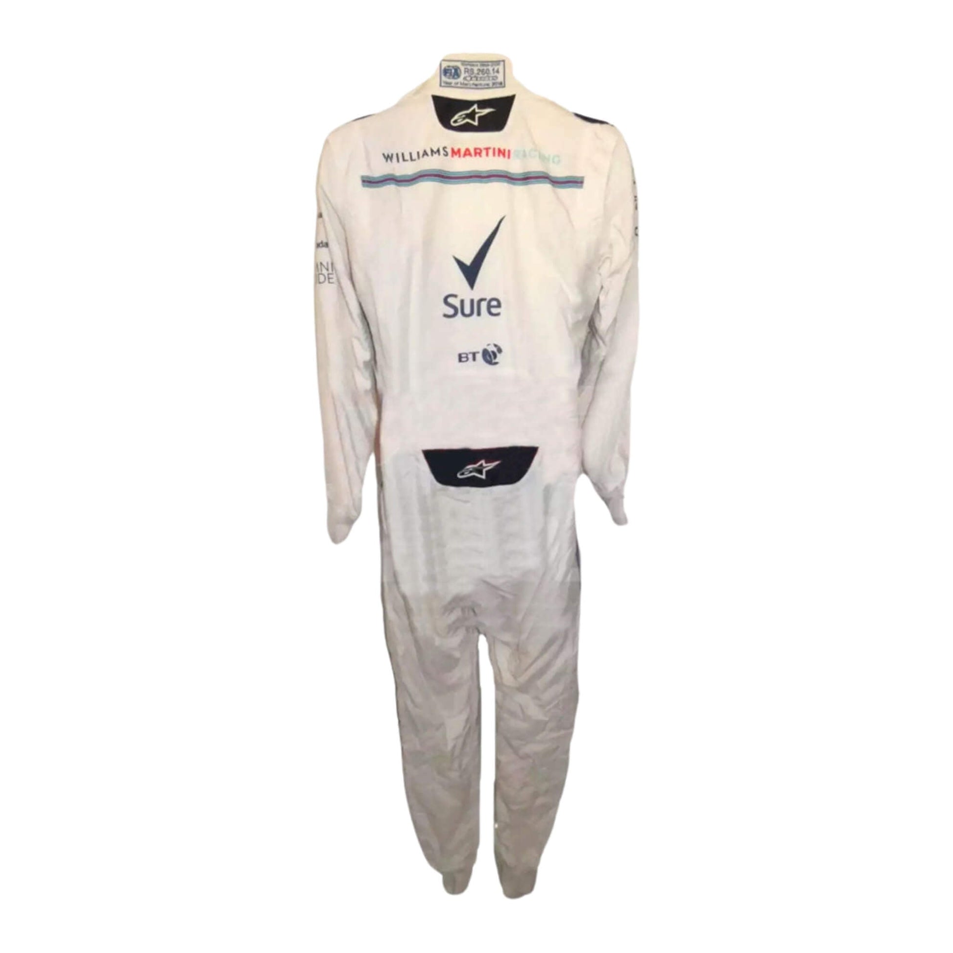 2018 Lance Stroll F1 Racing Suit | Brex International