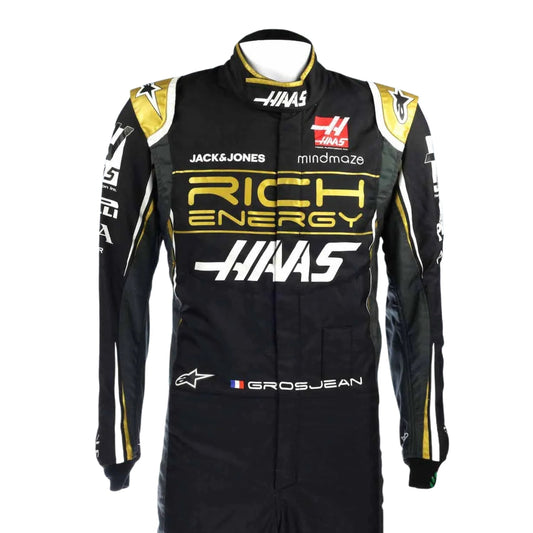 2019 Romain Grosjean F1 Racing Suit | Brex International