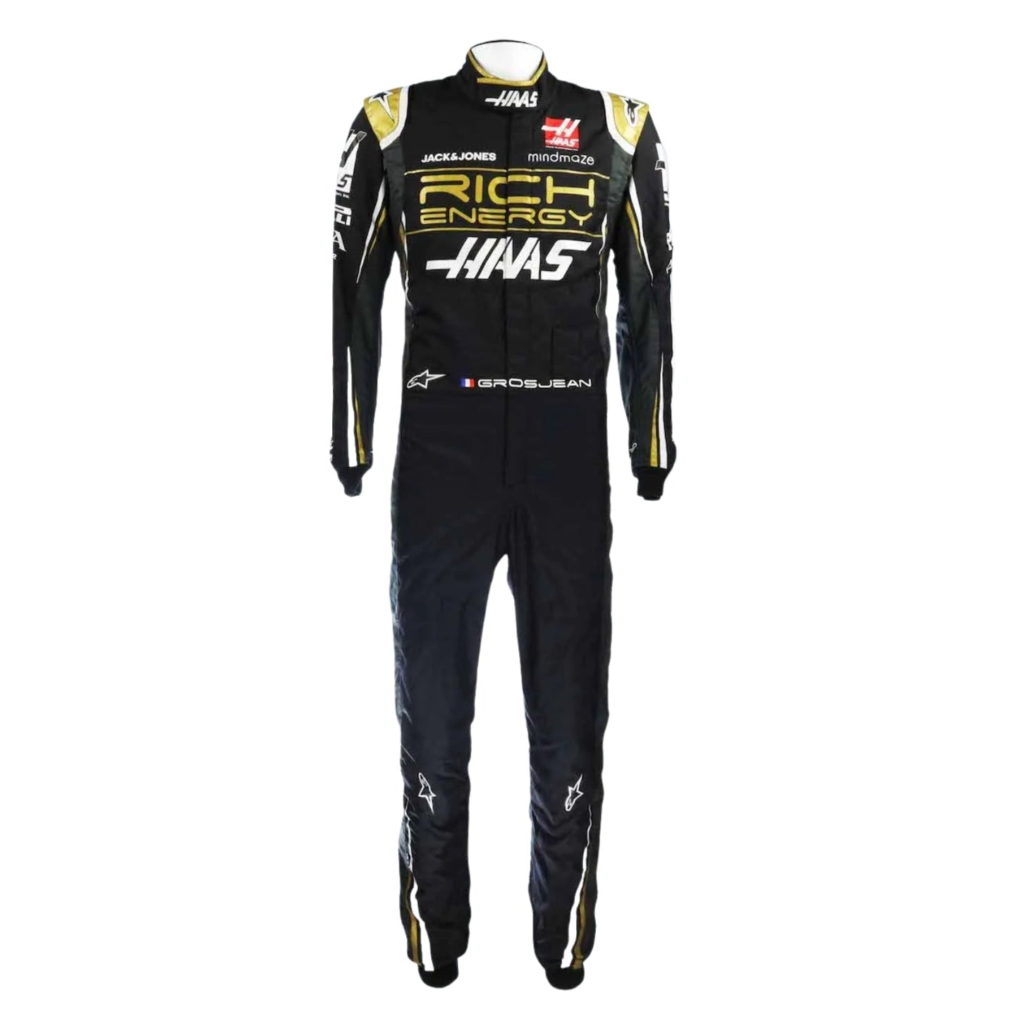 2019 Romain Grosjean F1 Racing Suit | Brex International