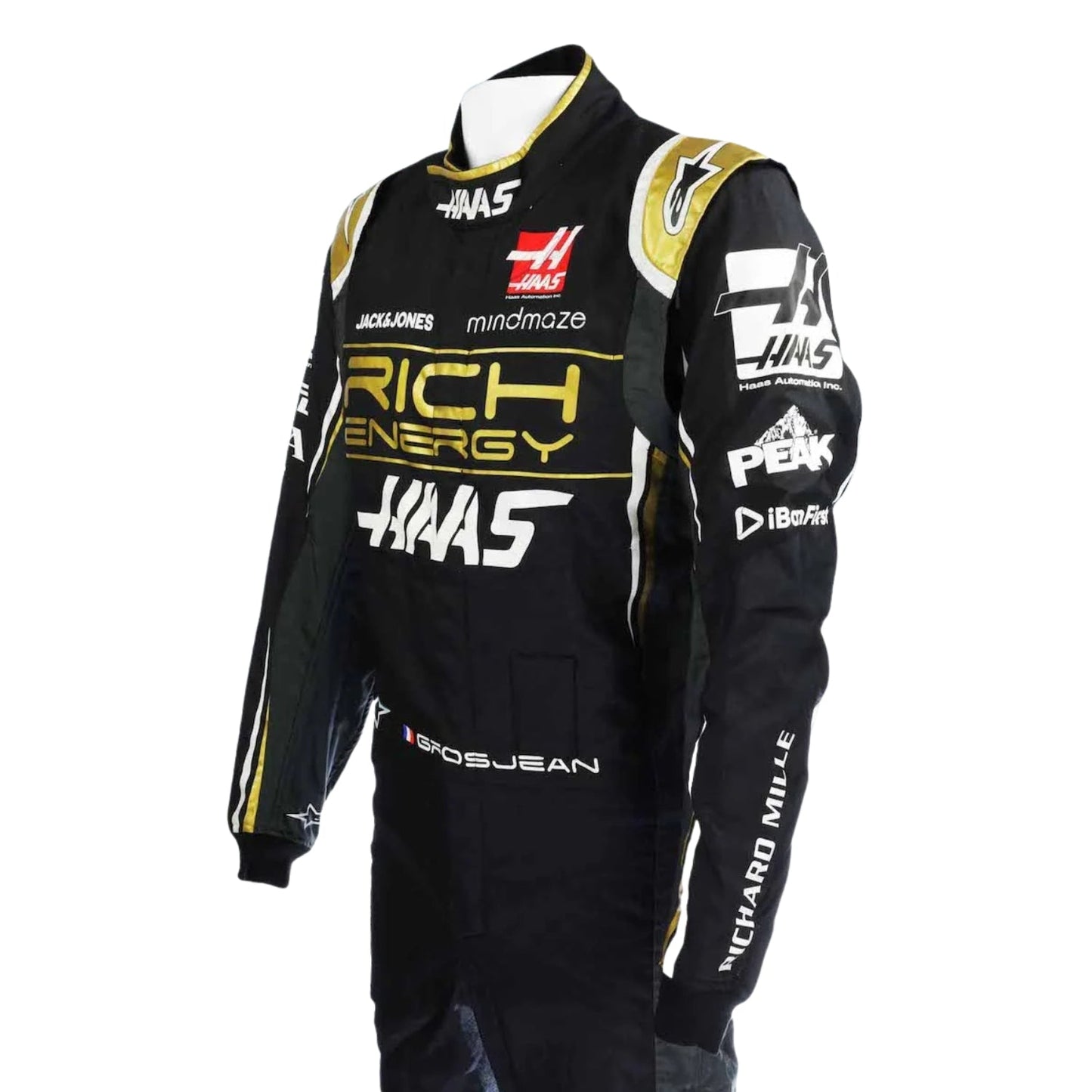 2019 Romain Grosjean F1 Racing Suit | Brex International