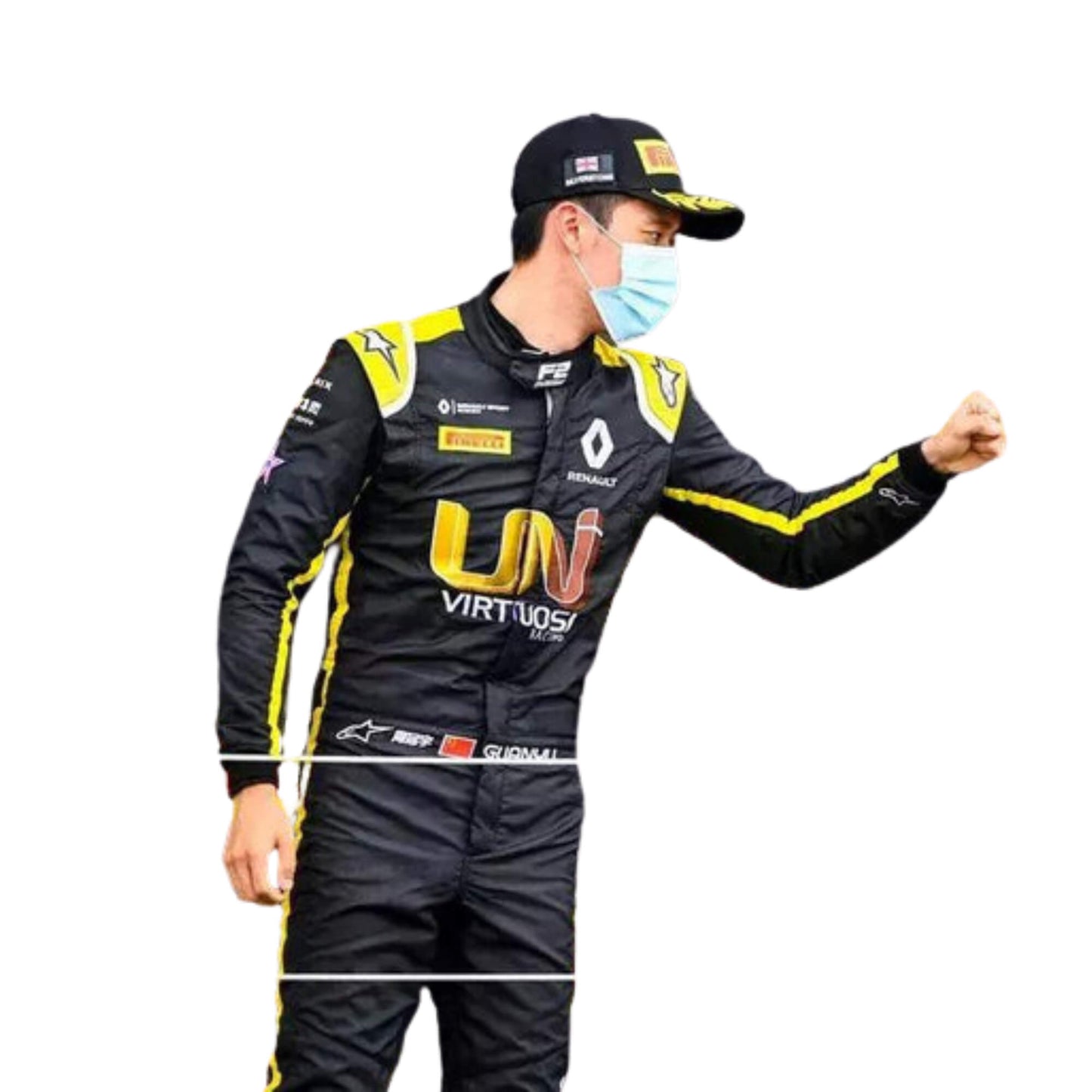 2020 Zhou Guanyu Renault F1 Racing Suit | Brex International