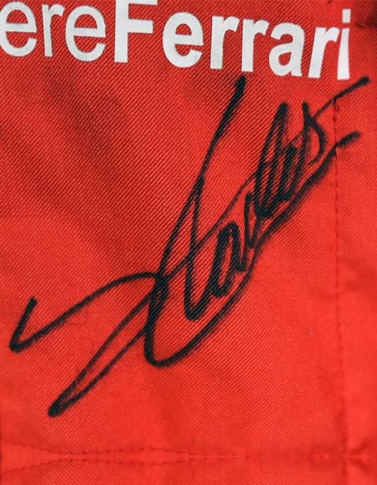 High-quality Ferrari F1 racing suit inspired by Charles Leclerc's 2020 Formula 1 season.