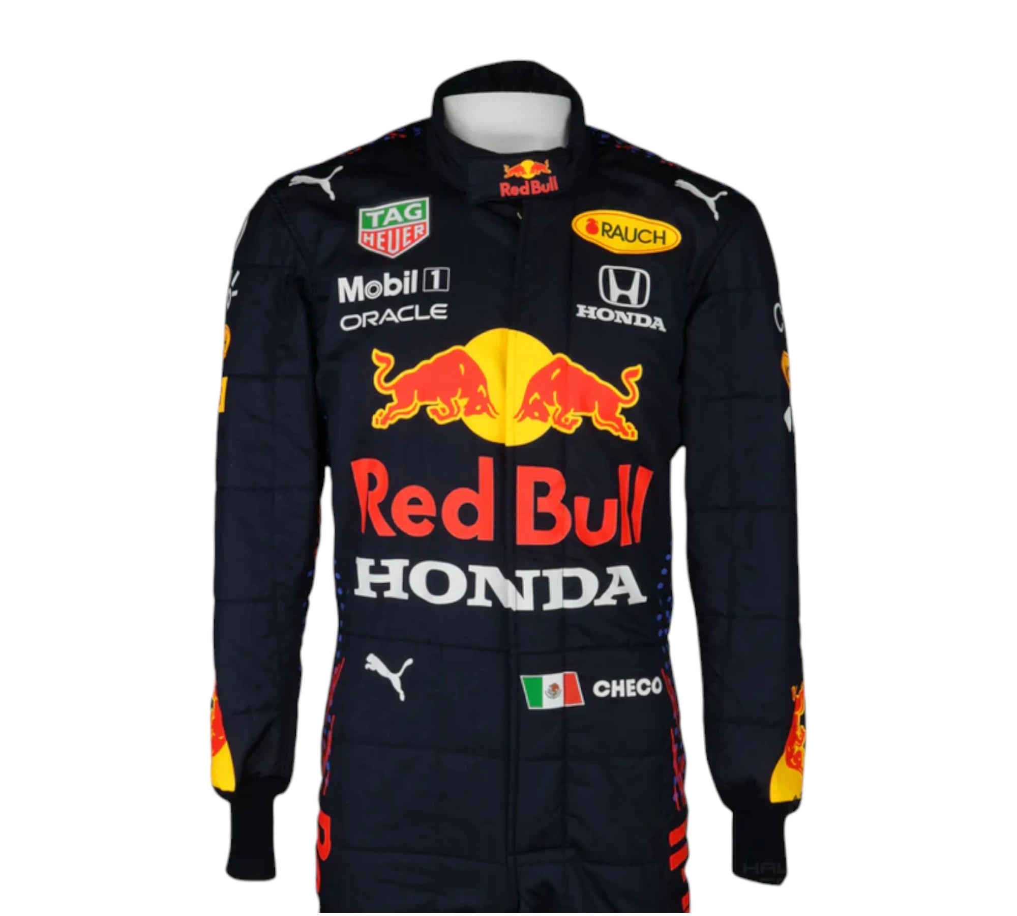 2021 Sergio Perez Race Team Red Bull F1 Racing Suit
