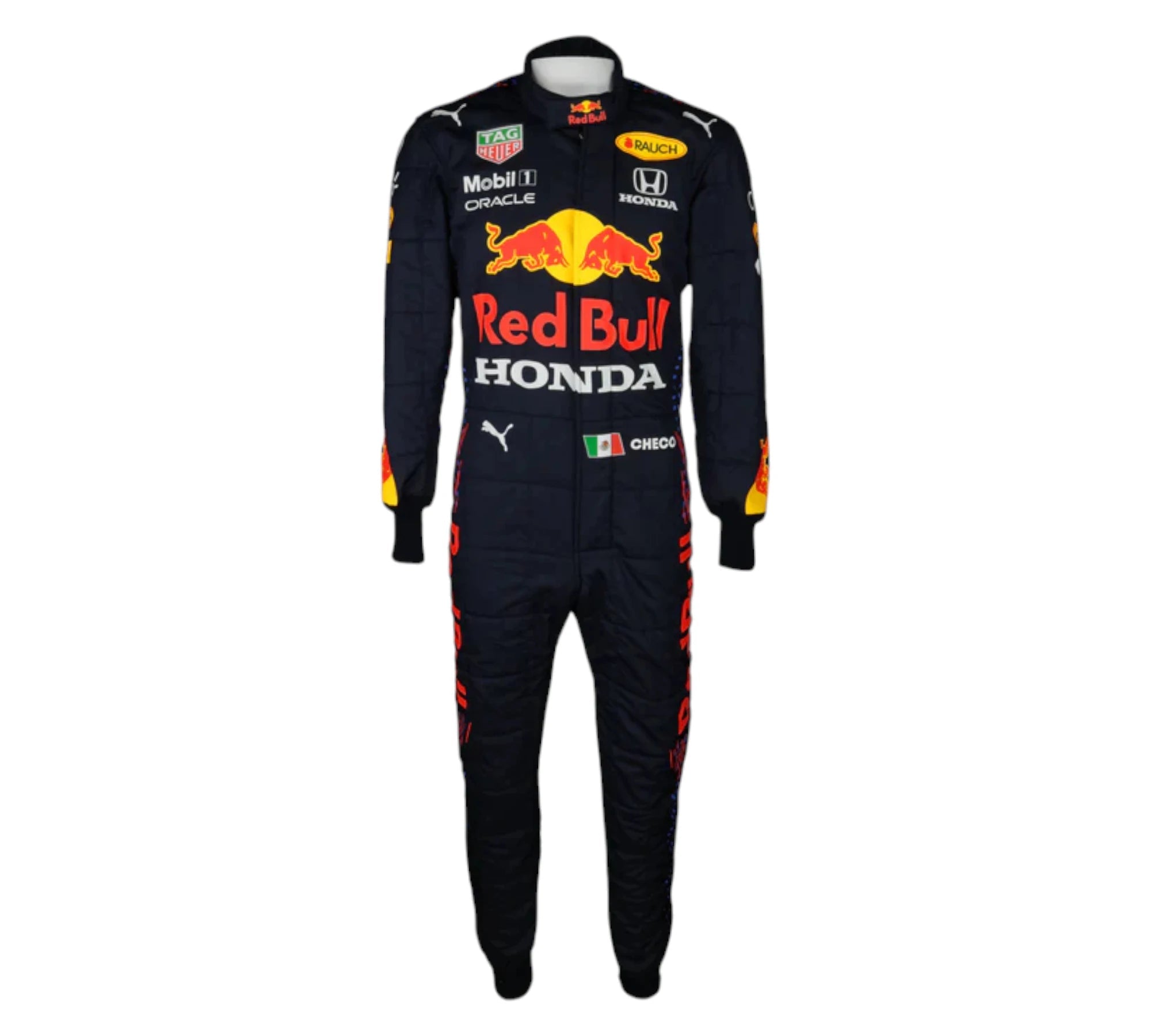2021 Sergio Perez Race Team Red Bull F1 Racing Suit