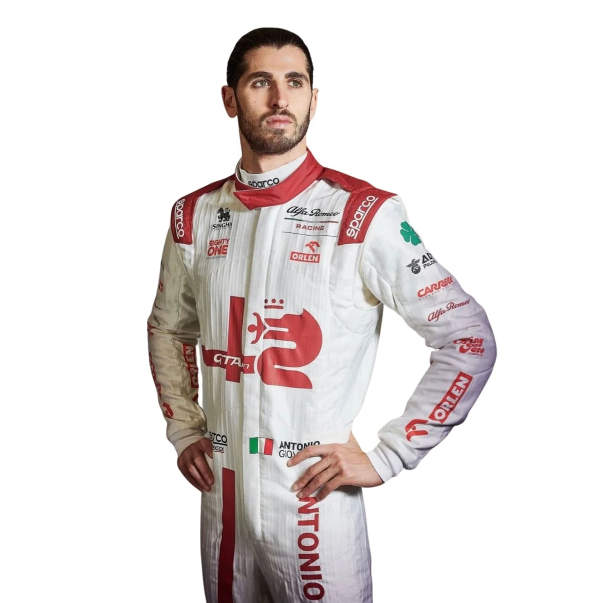 2021 Antonio Giovinazzi F1 Racing Suit | Brex International