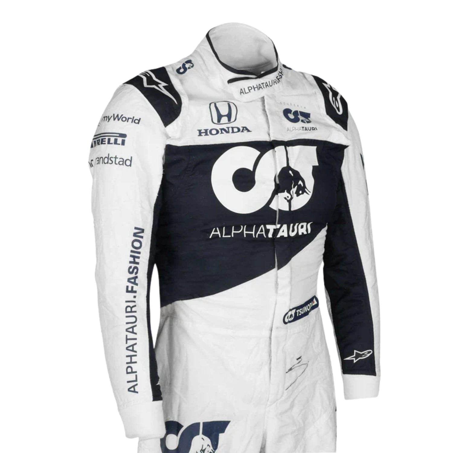 2021 Yuki Tsunoda  Rookie Season F1 Racing Suit | Brex International