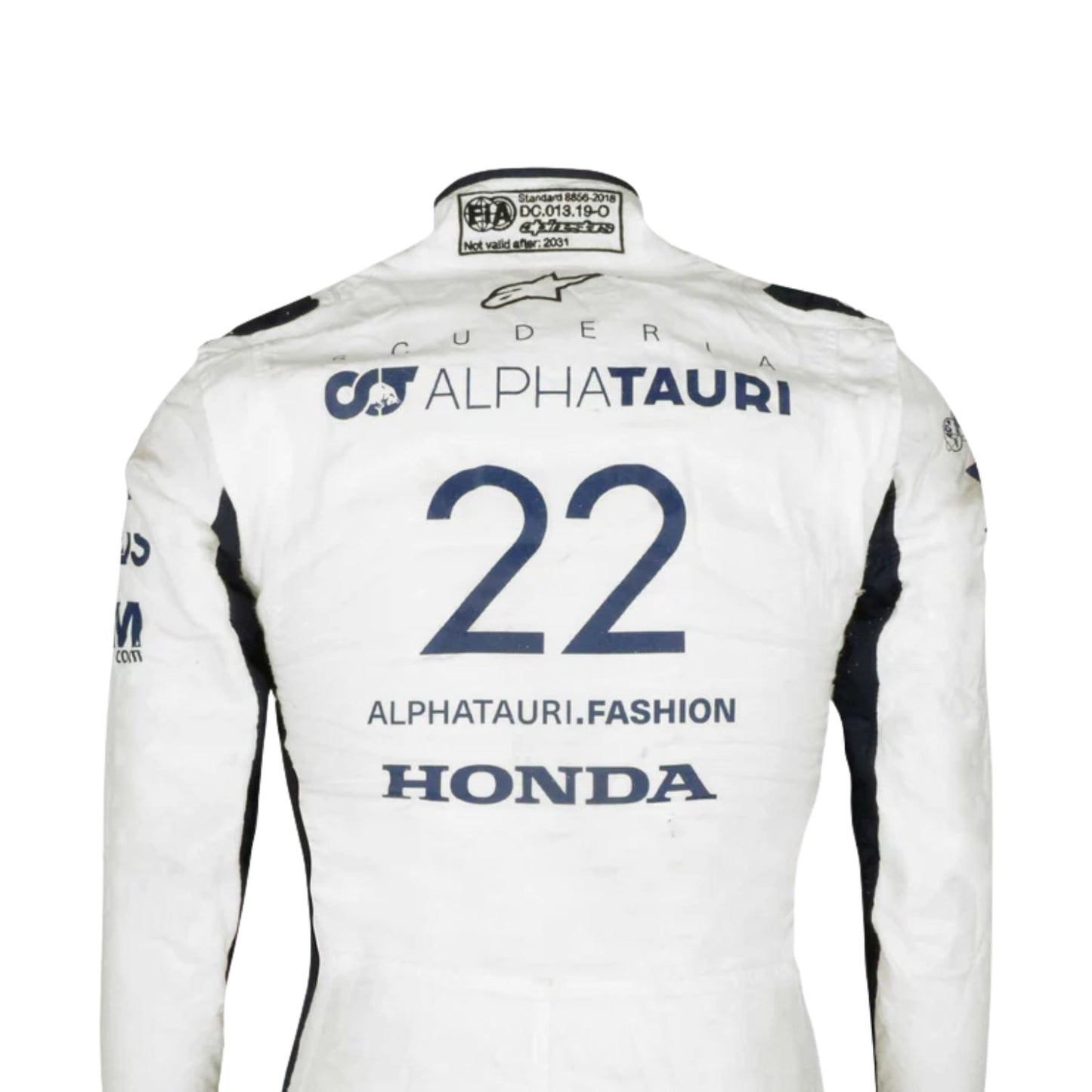 2021 Yuki Tsunoda  Rookie Season F1 Racing Suit | Brex International