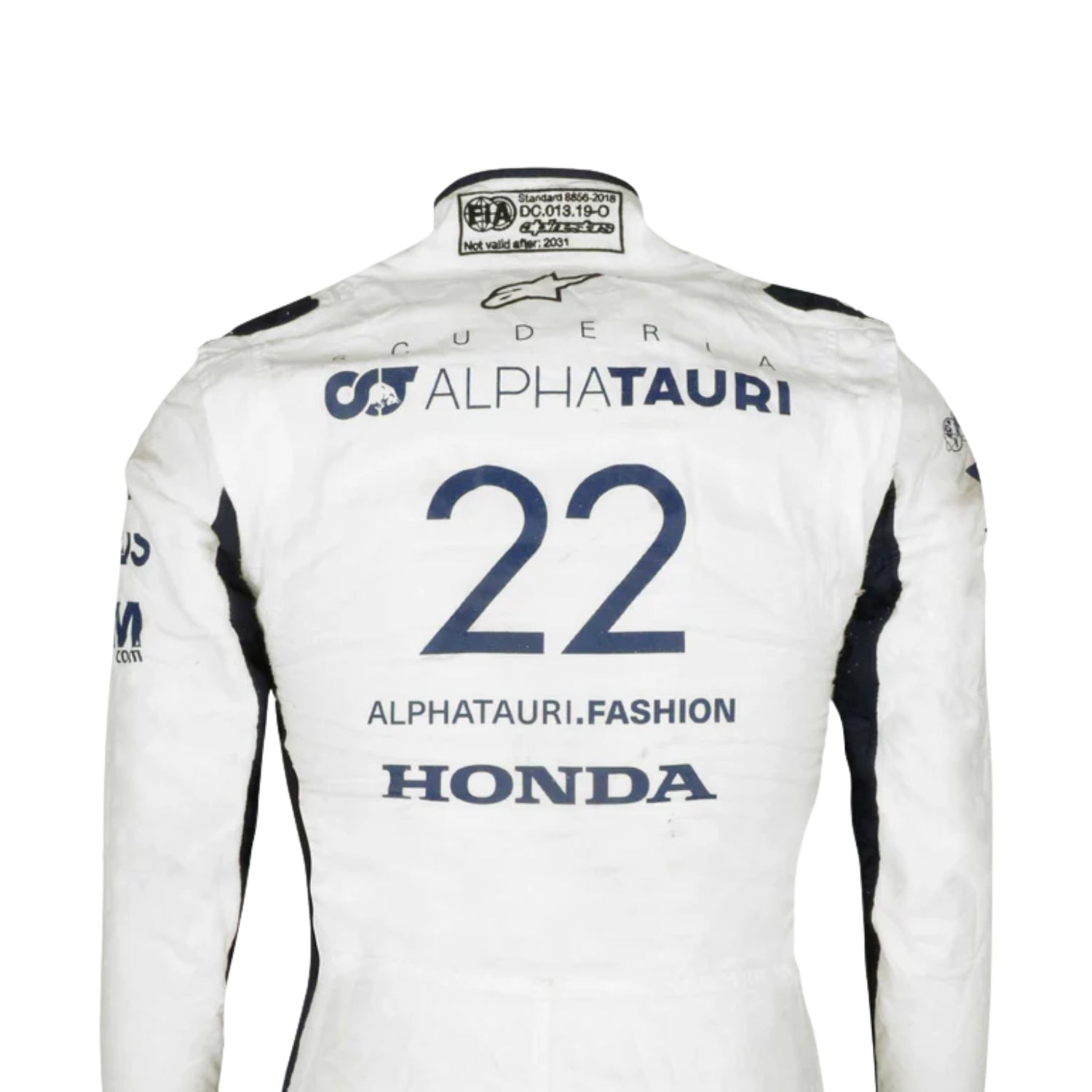2021 Yuki Tsunoda  Rookie Season F1 Racing Suit | Brex International
