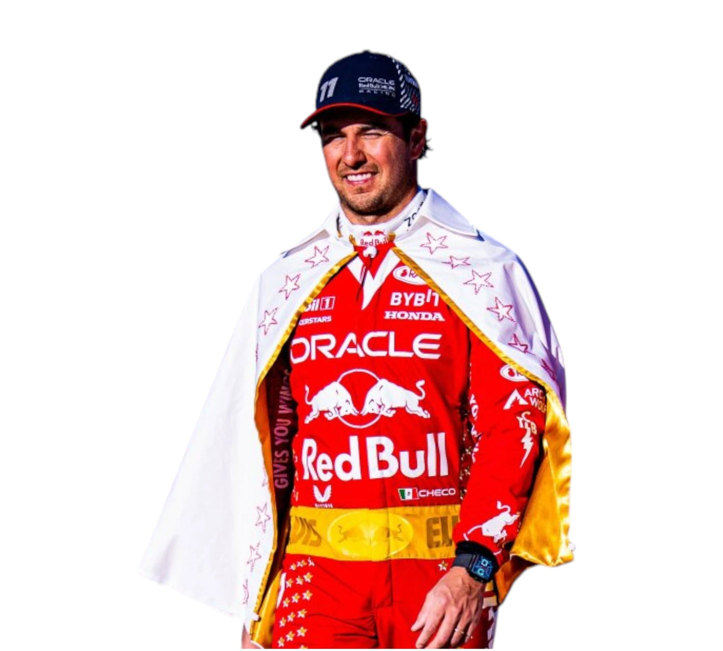 2023 Sergio Perez Las Vegas Grand Prix F1 Race Suit