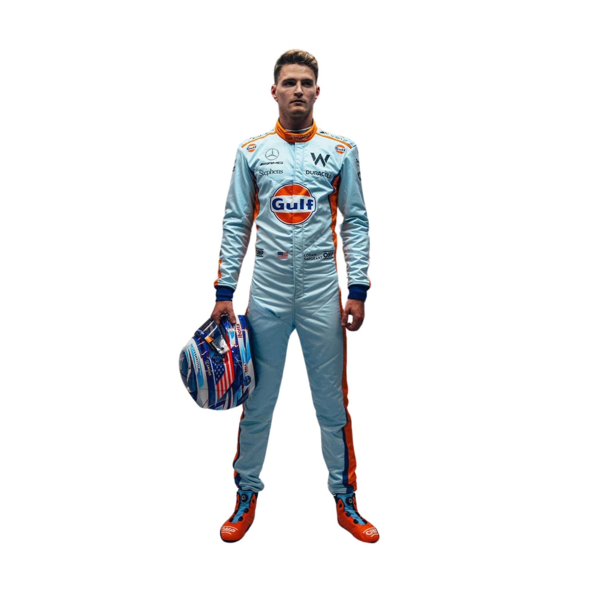 2023 Logan Sargeant Gulf Singapore GP F1 Racing Suit | Brex International