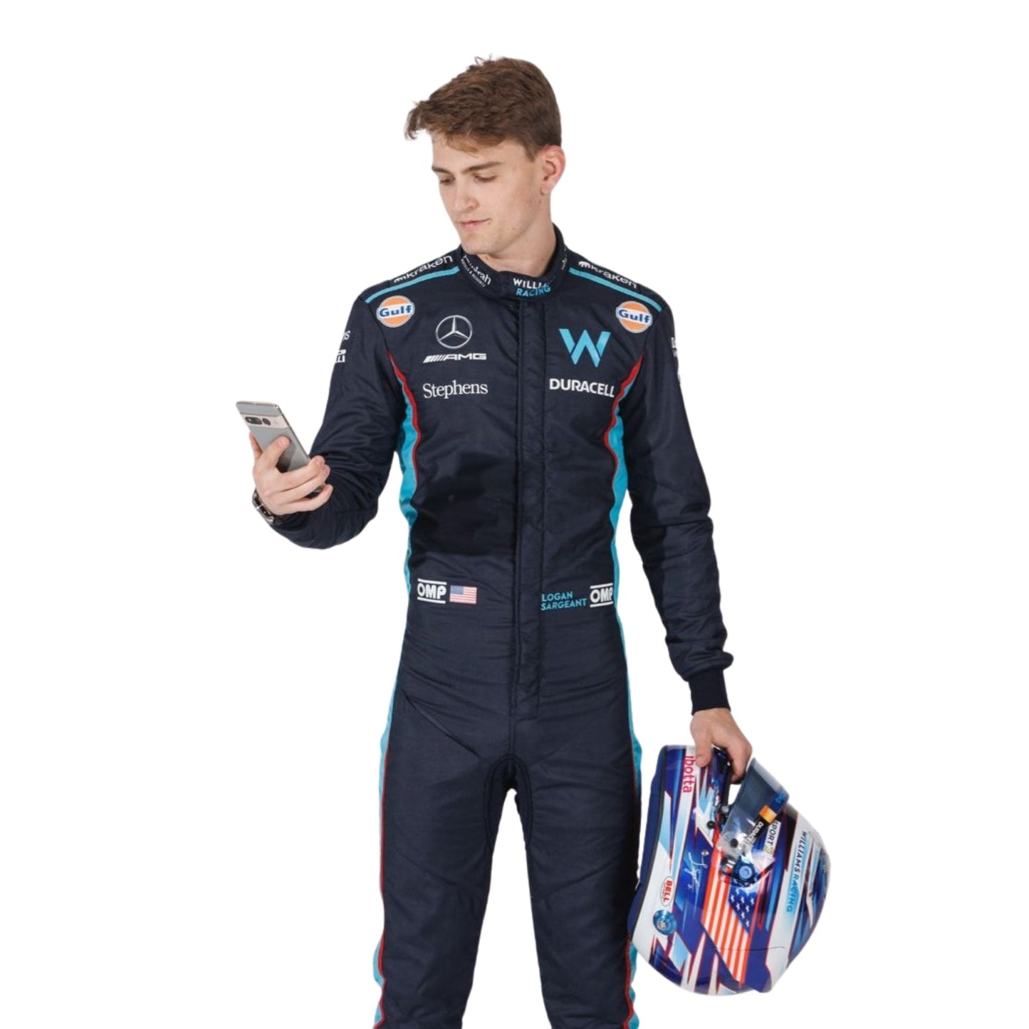 2023 Logan Sargeant F1 Racing Suit | Brex International