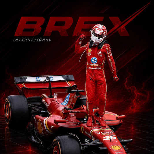 2024 Charles Leclerc Monaco GP Ferrari F1 Racing Suit inspired by the iconic Monaco Grand Prix appearance, premium motorsport apparel for Formula 1 fans and collectors.