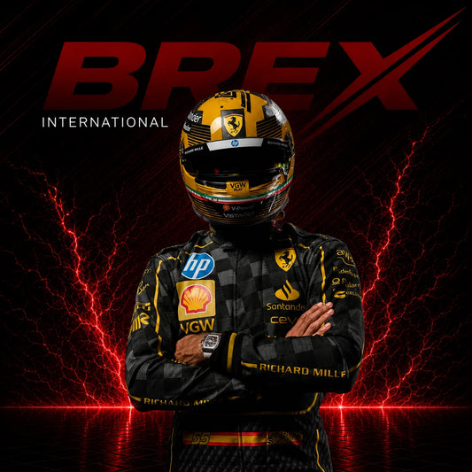 2025 Carlos Sainz Formula 1 racing suit inspired by professional motorsport competition.