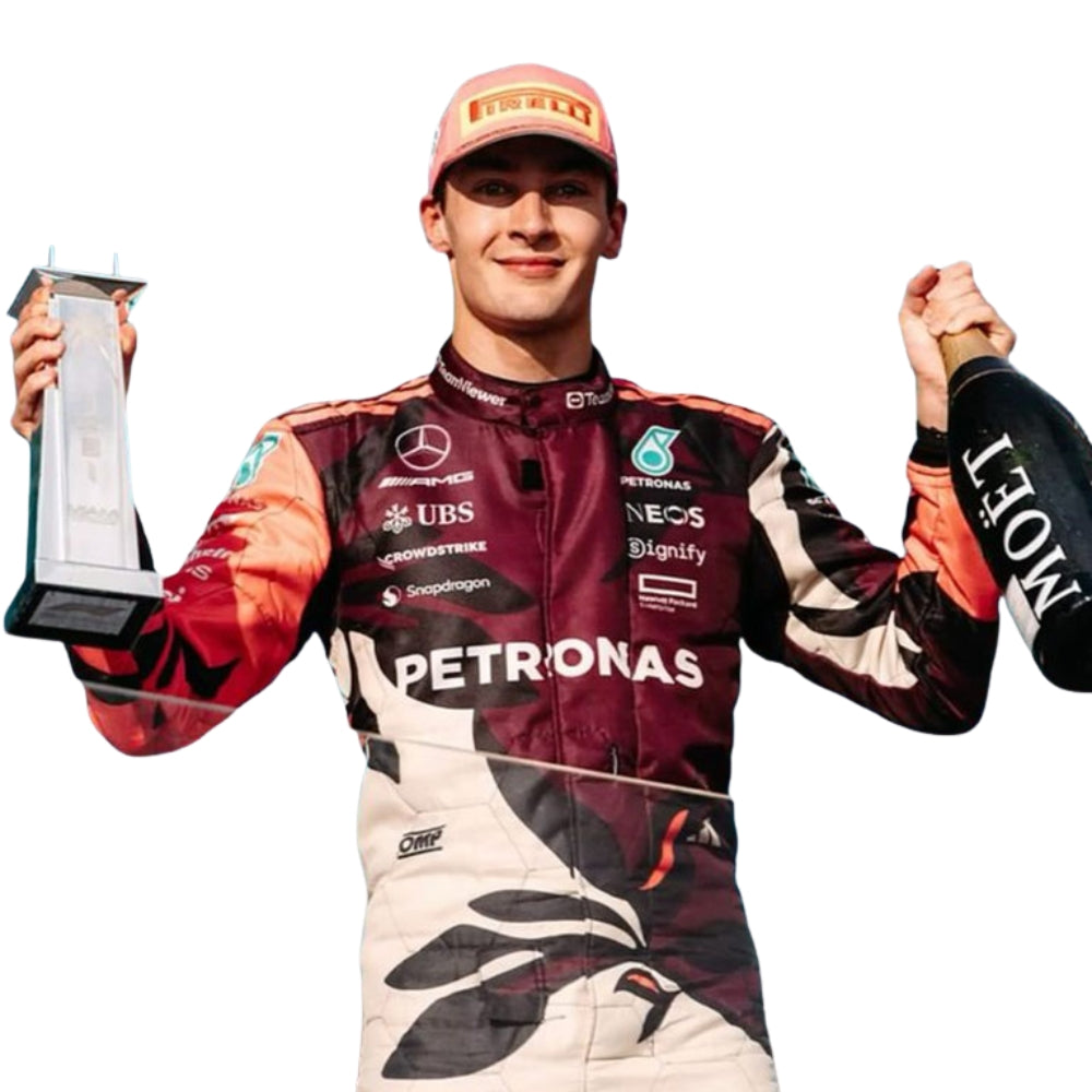 Mercedes George Russell Miami GP 2025 Racing Suit | Brex International