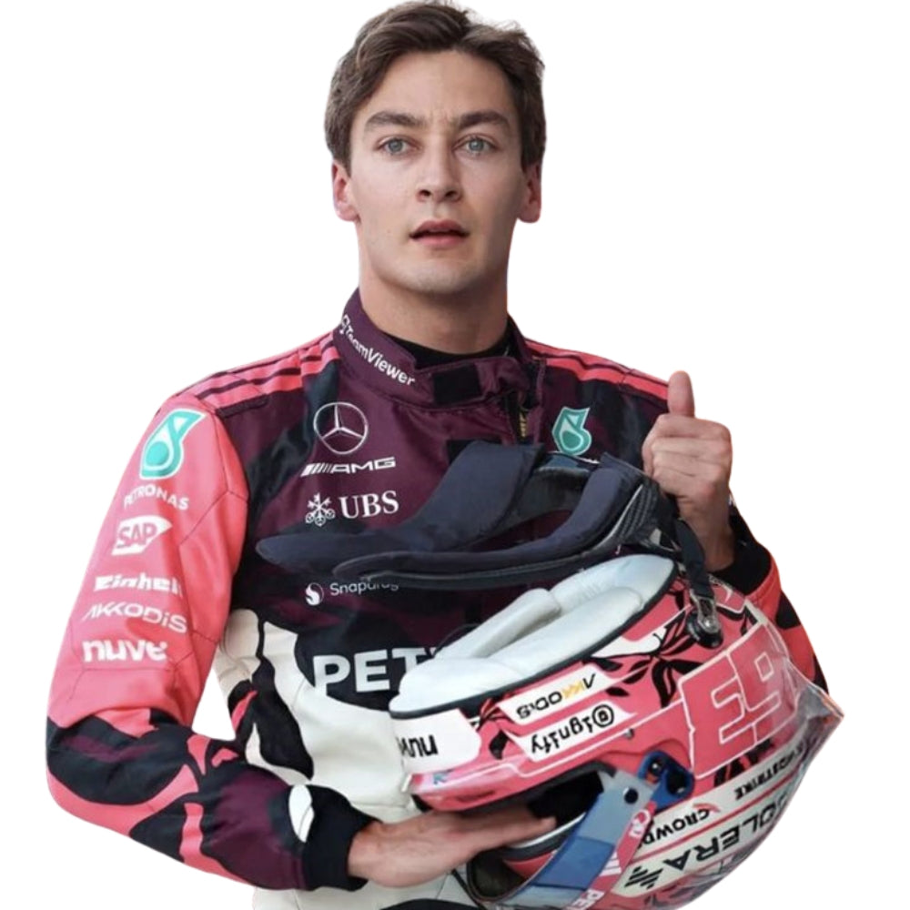 Mercedes George Russell Miami GP 2025 Racing Suit | Brex International