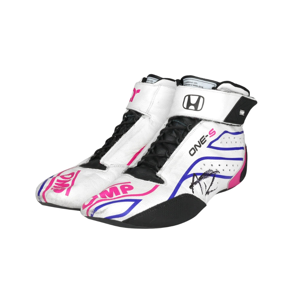 Alexander Rossi 2022 Gallagher Grand Prix Race Winning F1 Racing Shoes | Brex International