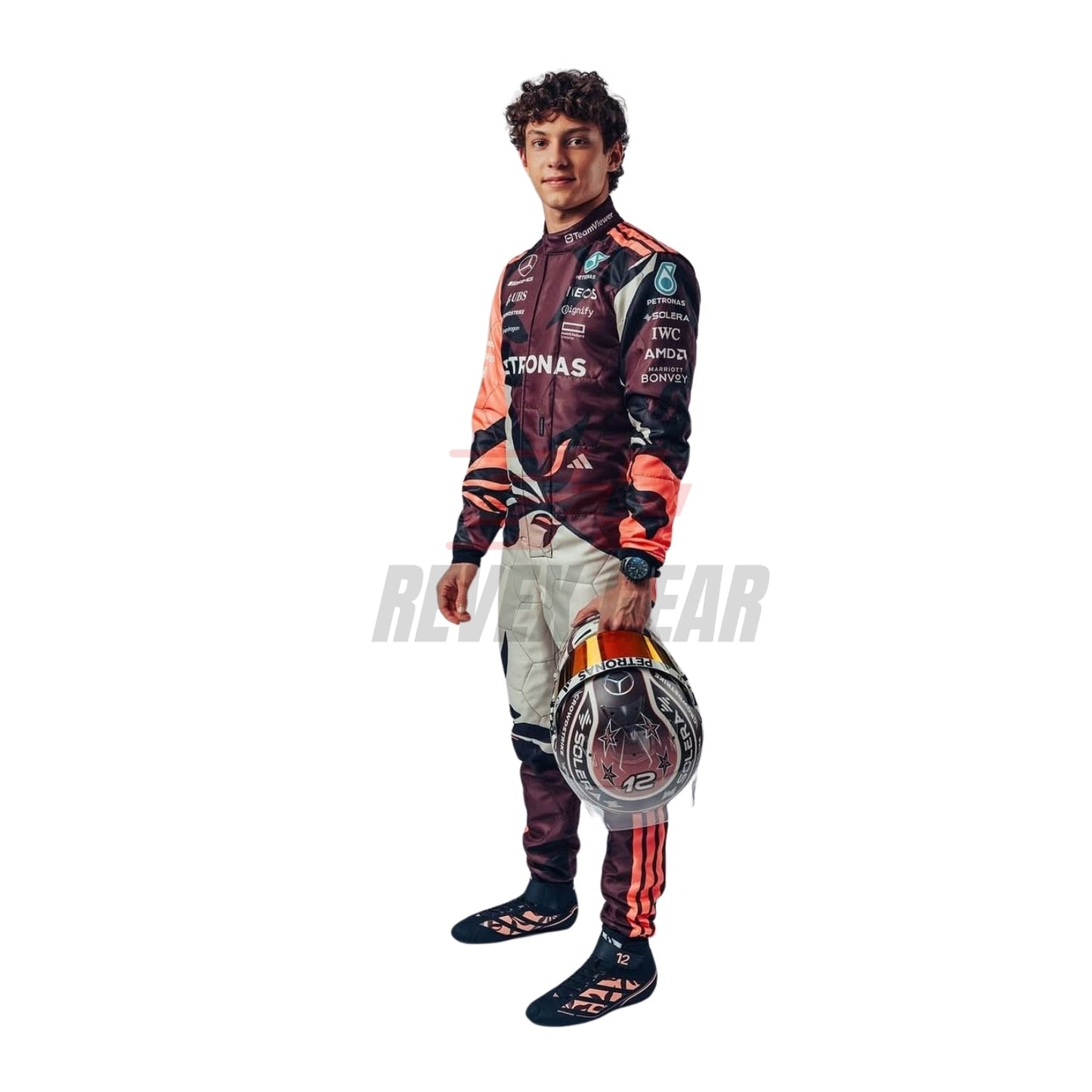 Andrea Kimi Antonelli 2025 Miami GP F1 Racing Suit | Brex International
