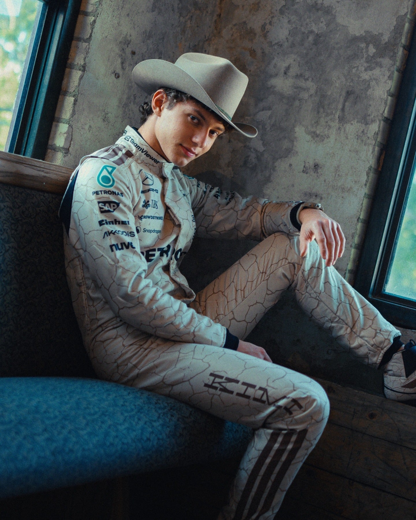 Andrea Kimi Antonelli 2025 USA Austin GP F1 Racing Suit | Brex International