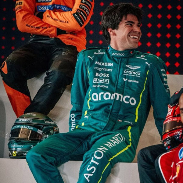 Aston Martin Formula 1 racing suit 2025 back view replica