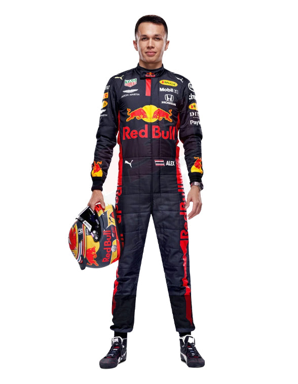 Authentic Formula 1 race suit inspired by Alexander Albon's 2020 season