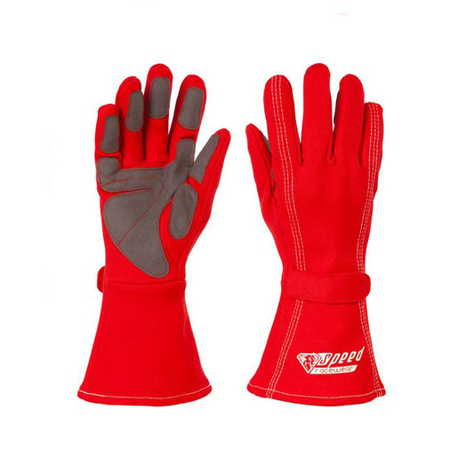 Auckland G-1 Red Go Kart Racing Gloves | Brex International