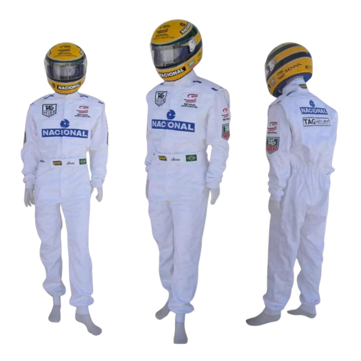 Ayrton Senna 1993 Paris Bercy F1 Racing Suit | Brex International