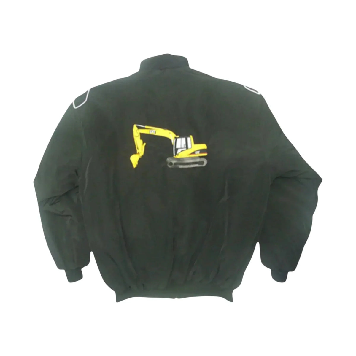 Brex CAT Caterpillar Black Vintage Racing Jacket - racing jacket, view 2 | Brex International