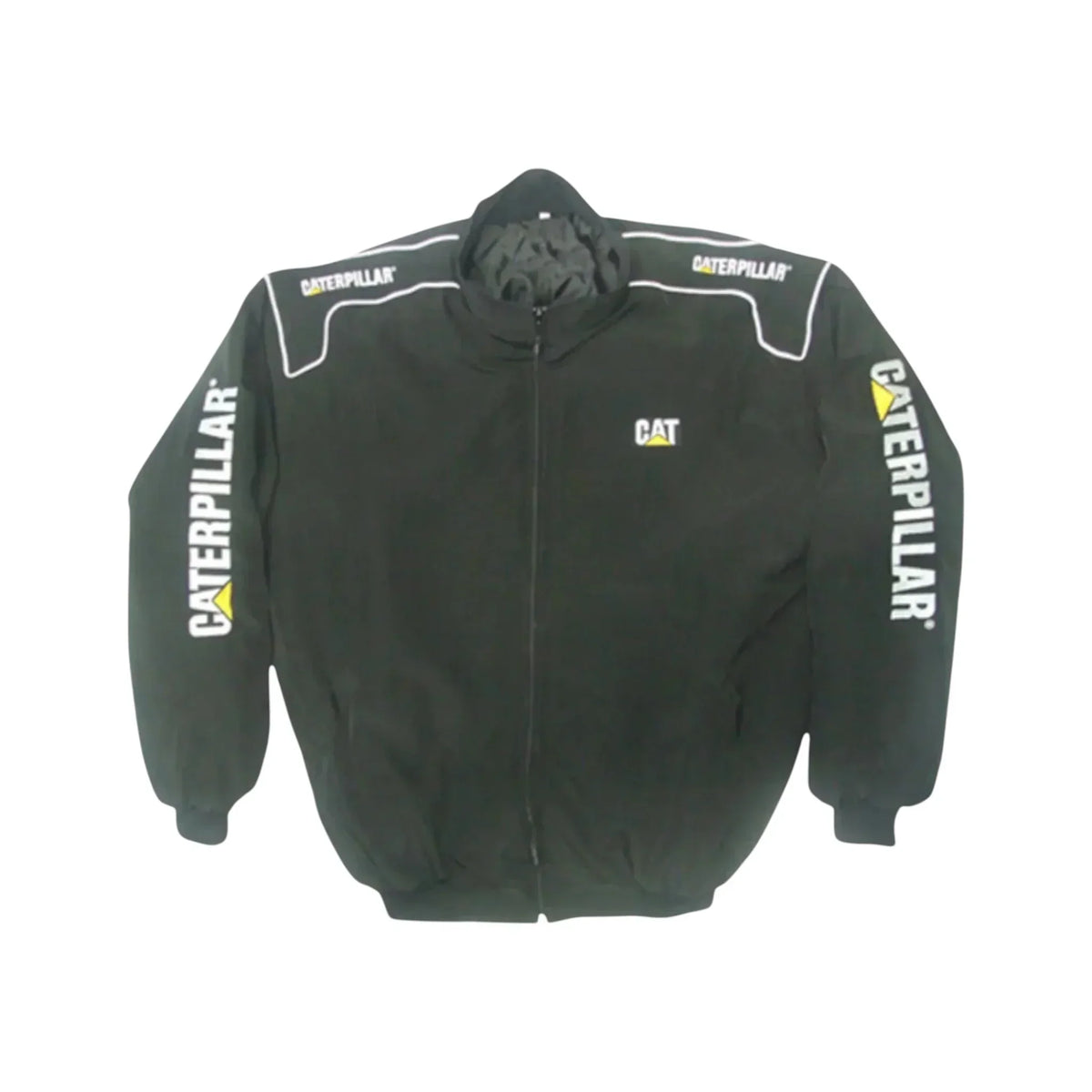 Brex CAT Caterpillar Black Vintage Racing Jacket - racing jacket, view 1 | Brex International