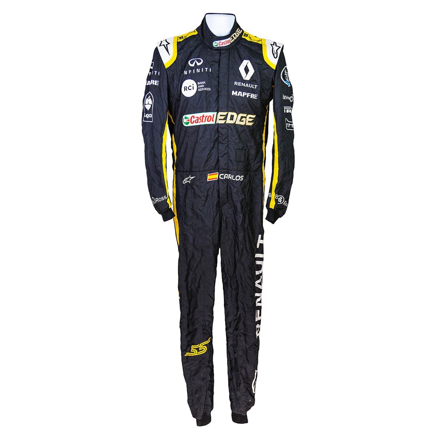 Carlos Sainz 2018 F1 Racing Suit | Brex International