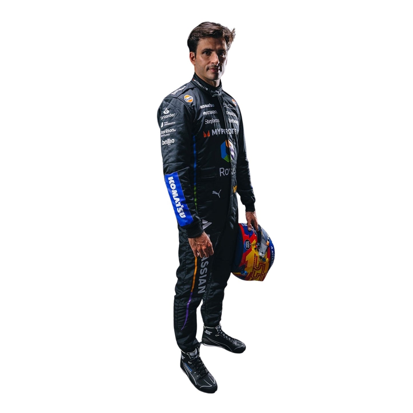 Carlos Sainz 2025 Las Vegas GP F1 Racing Suit | Brex International