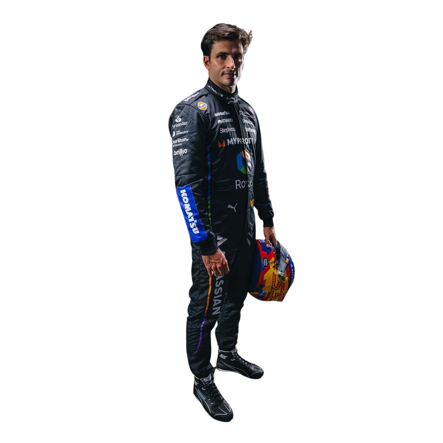 Carlos Sainz 2025 Las Vegas GP F1 Racing Suit | Brex International