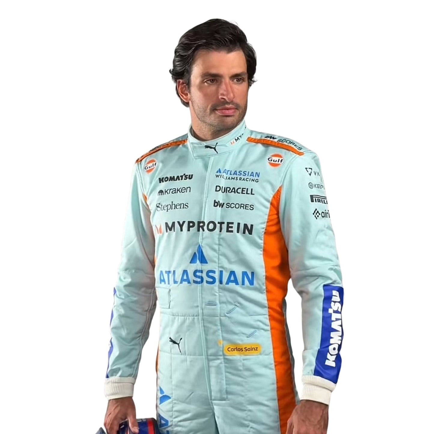 Carlos Sainz 2025 Sao Paul GP F1 Racing Suit | Brex International